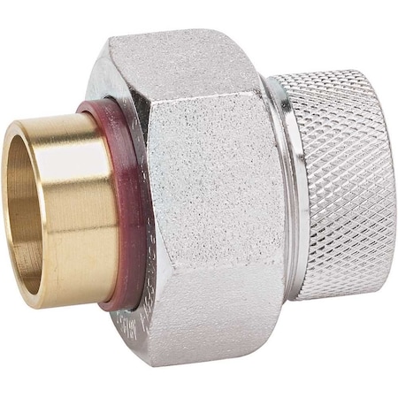 Homewerks 1/2 in. Galvanized Steel MIP x Sweat Dielectric Union 520-02-12-12B-Z